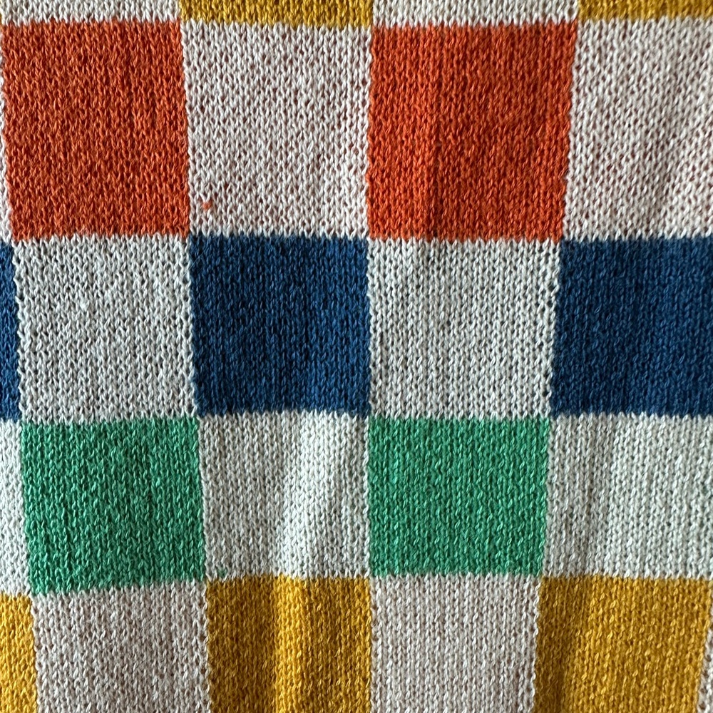 NWTs Men’s Oxknitstore Retro Style Short Sleeve Sweater - Picture 5 of 5
